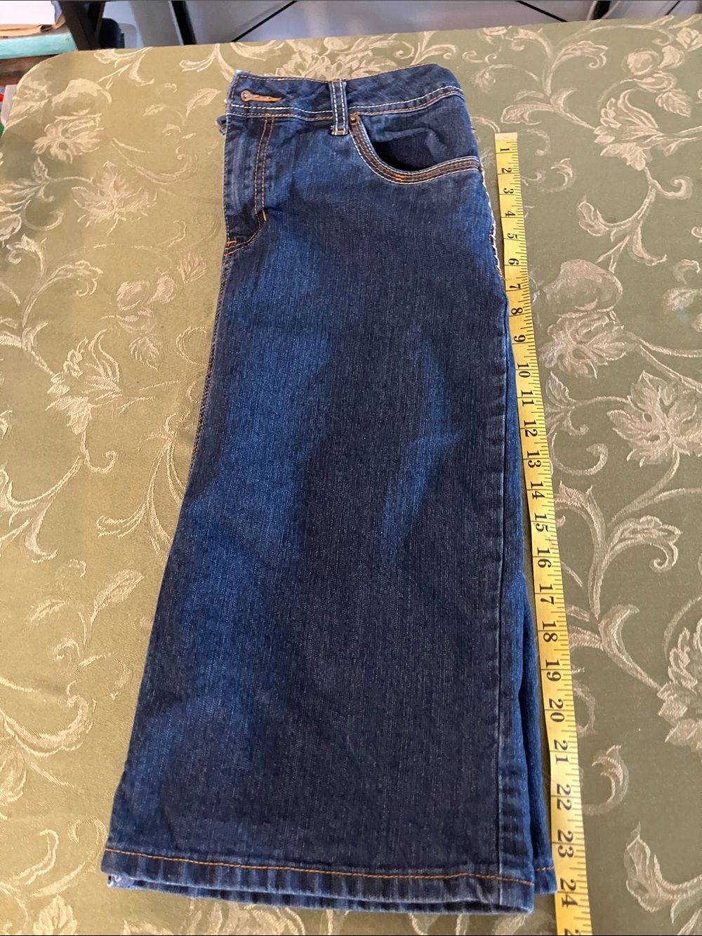 Baccini Blue Denim Midi Skirt - Picture 4 of 4